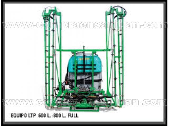 Pulverizador Ltp 600/12 Std Y Full, Tambien Ltp De 800 Litros