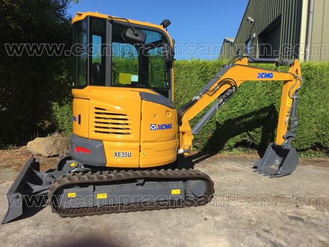 Mini Excavadora Oruga Xcmg Xe35u - 0.12 M3 - 4.2 Ton - Motor Yanmar 35 Hp - 0km