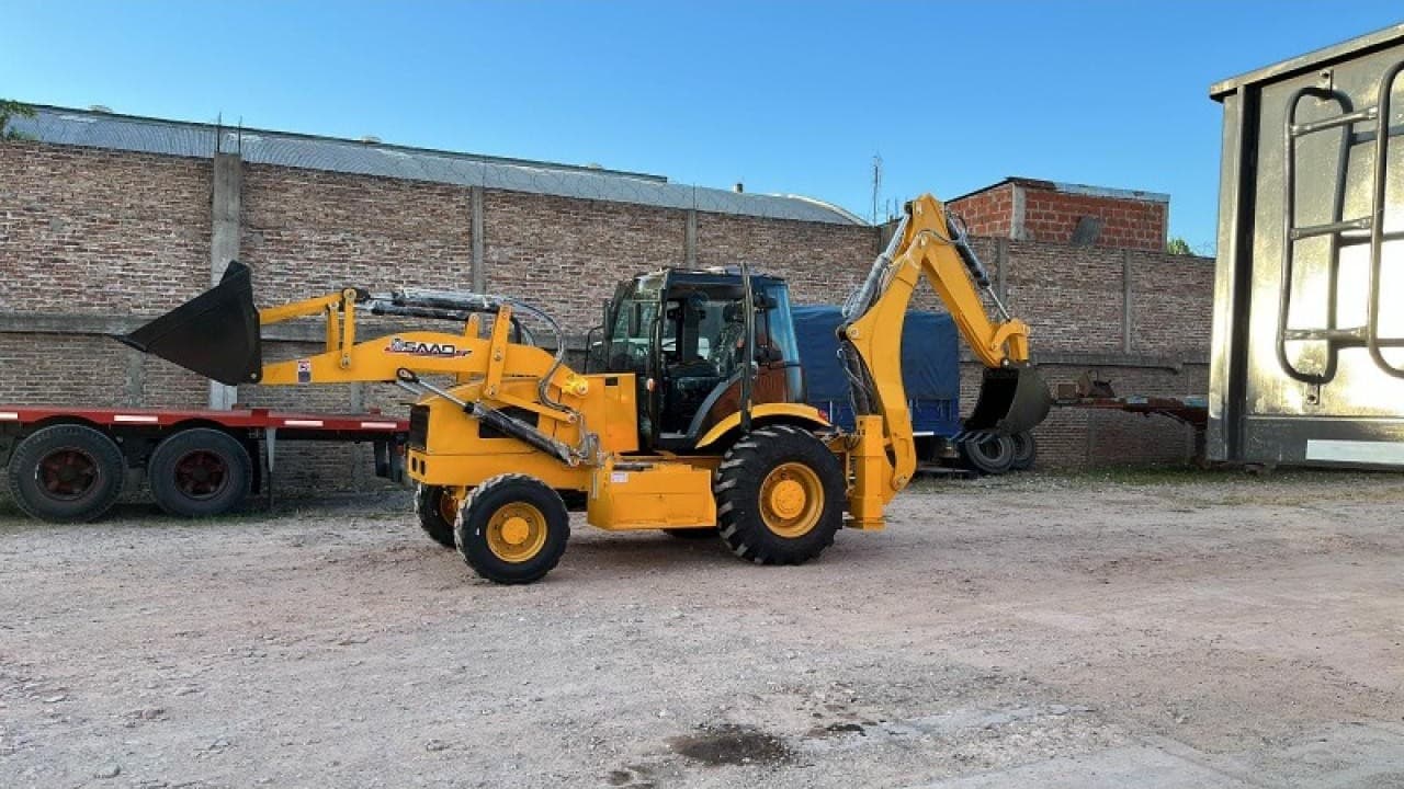 Retroexcavadora Saao Wz40-30c Nueva