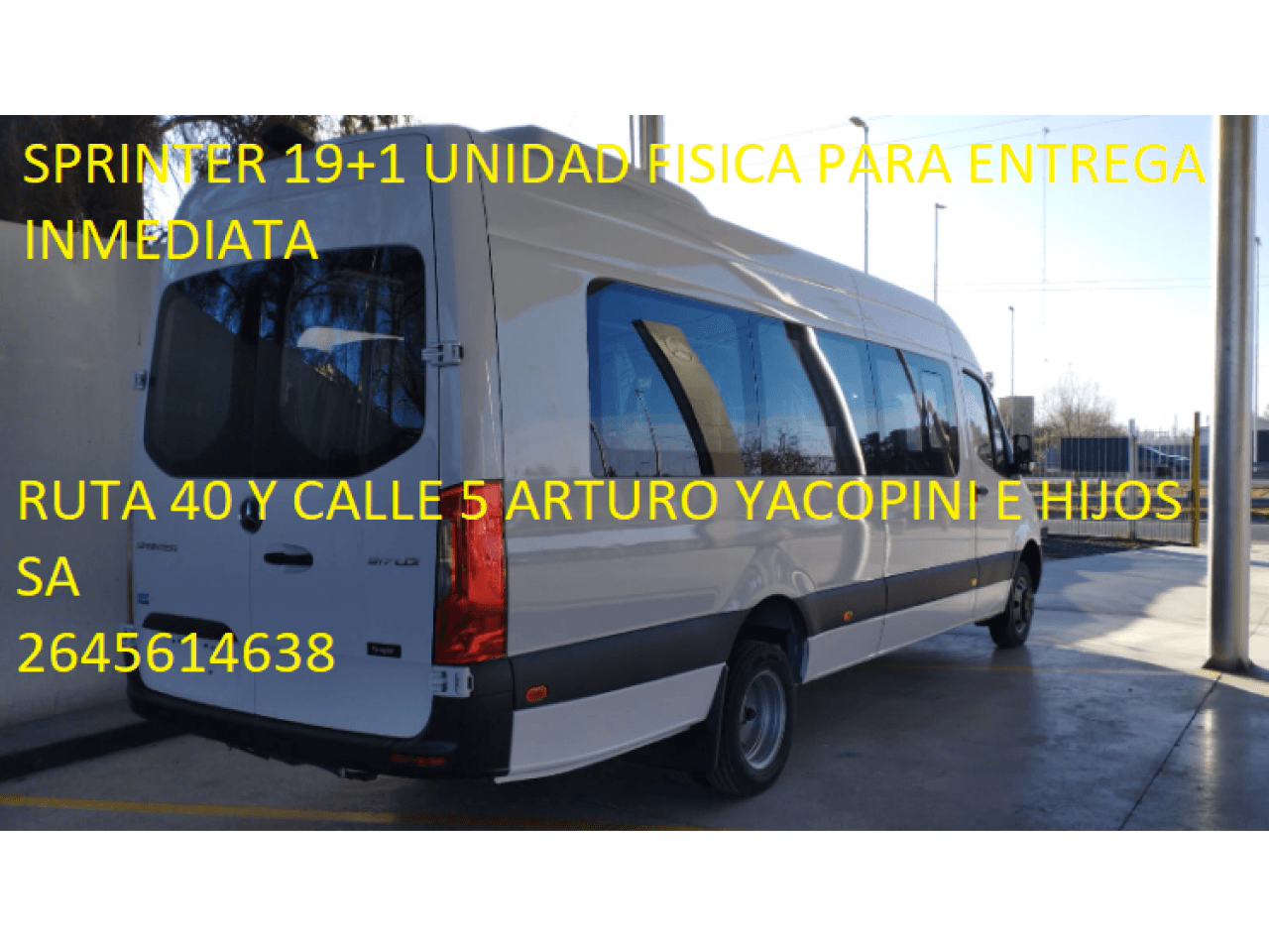 Mercedes Benz Sprinter 517 Combi 19+1