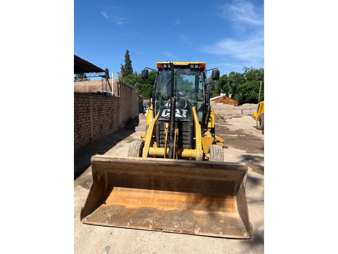 Retro Pala - Caterpillar 416 E