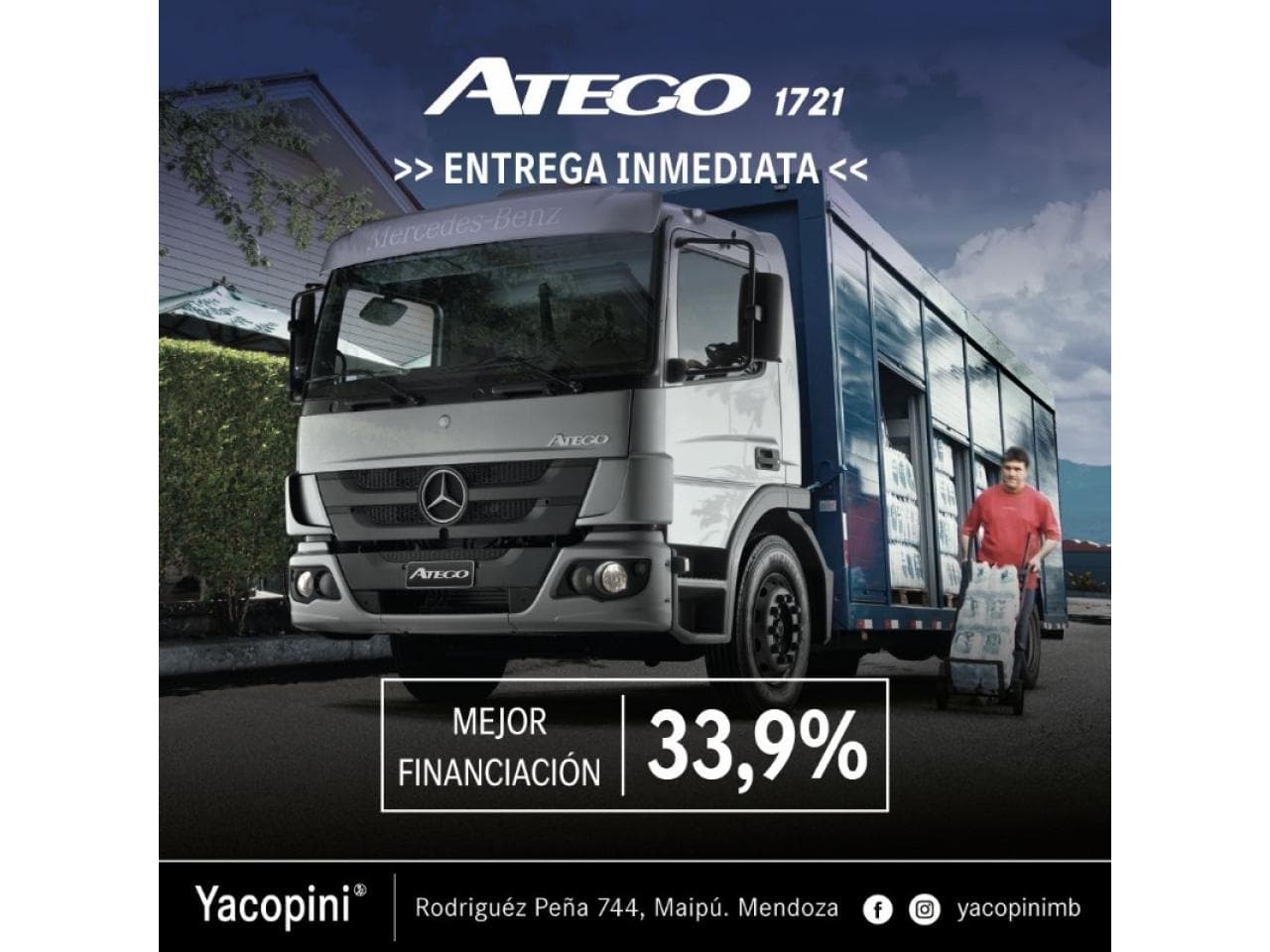 Mercedes Benz Atego 1721 Entrega Inmediata