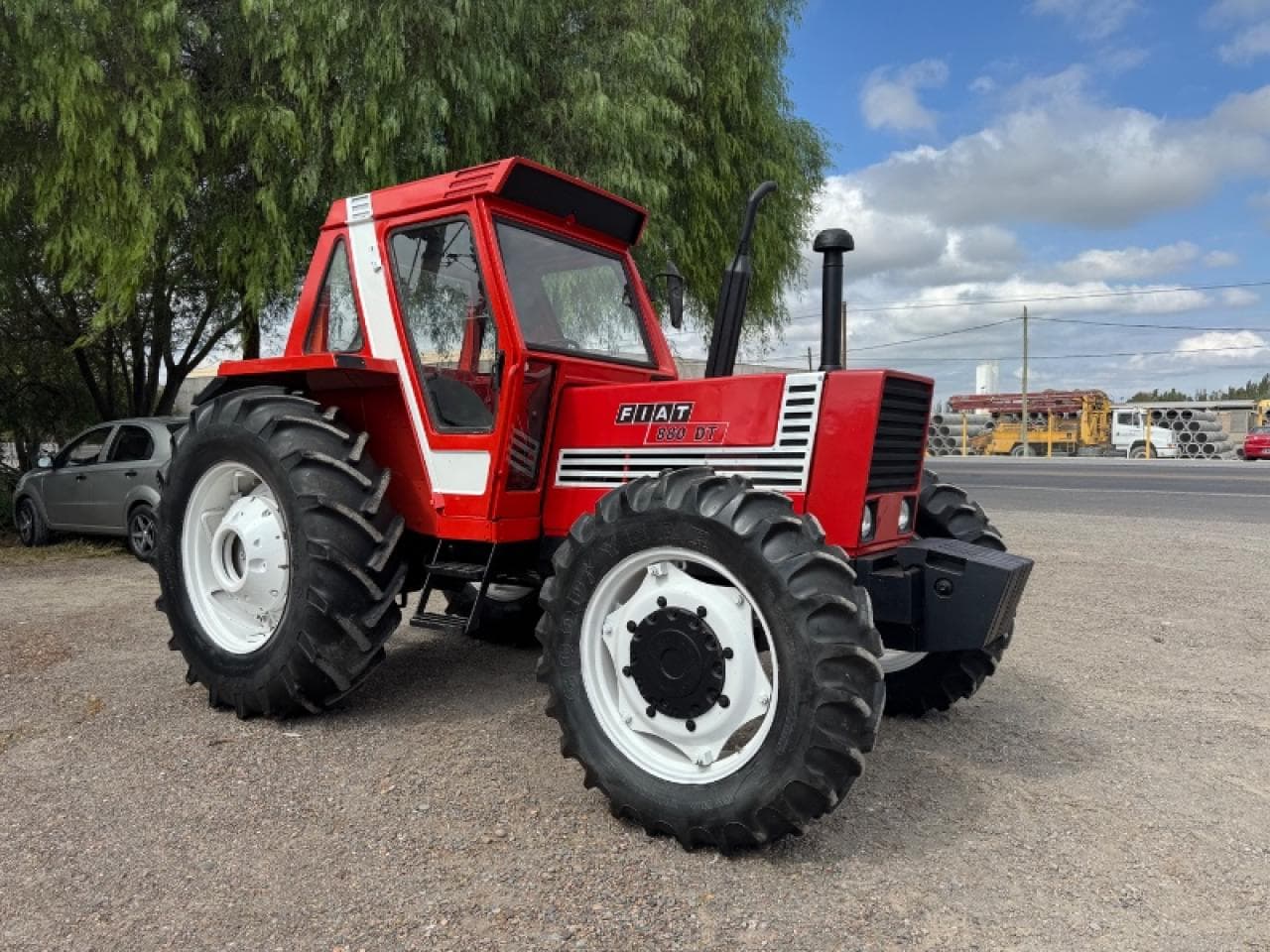 Tractor Fiat 880 4x4 100hp Tercer Punto Control D/h 1995