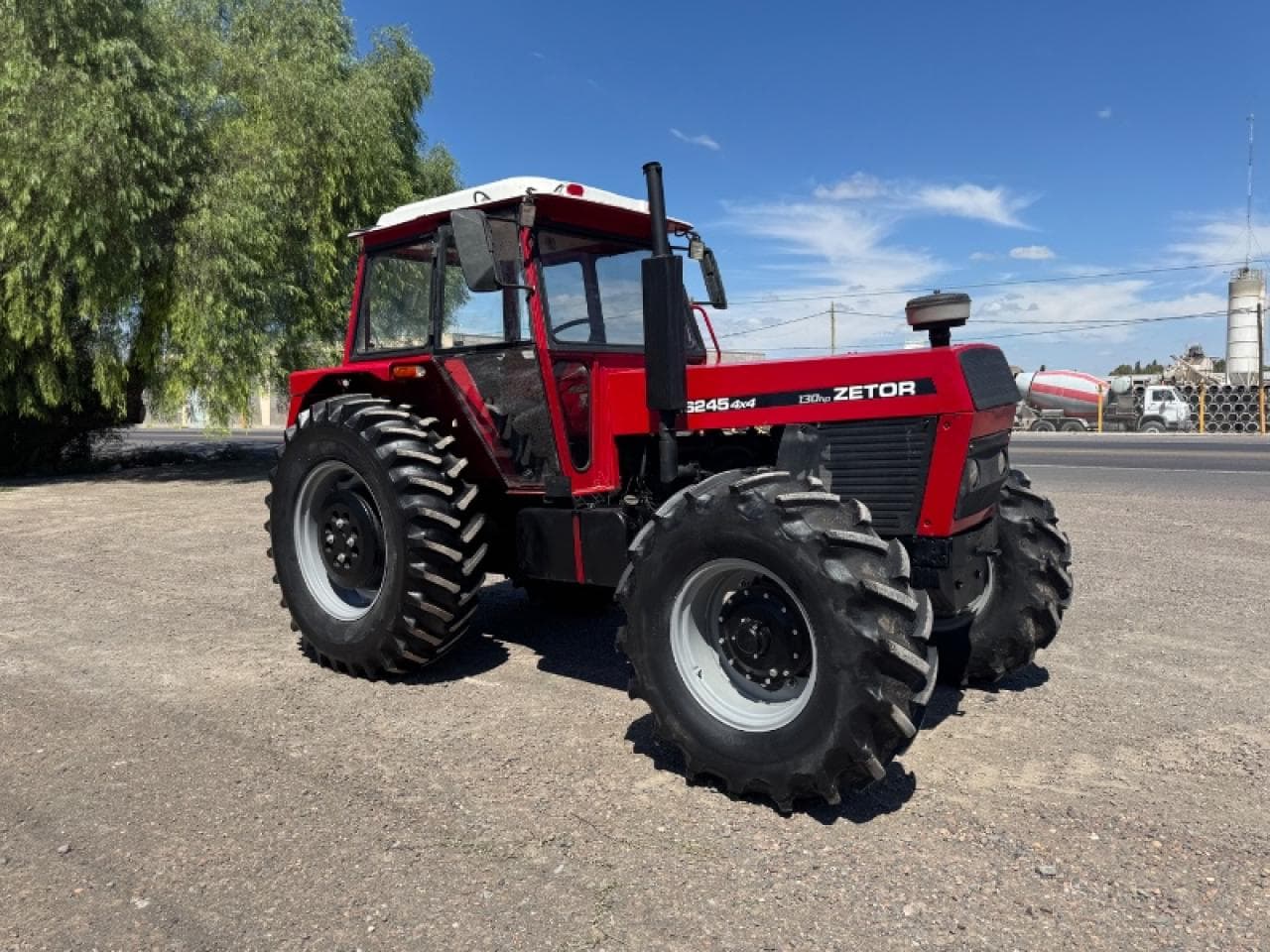Tractor Zetor 16245 4x4 130hp Con Tercer Punto Control D/h 1999