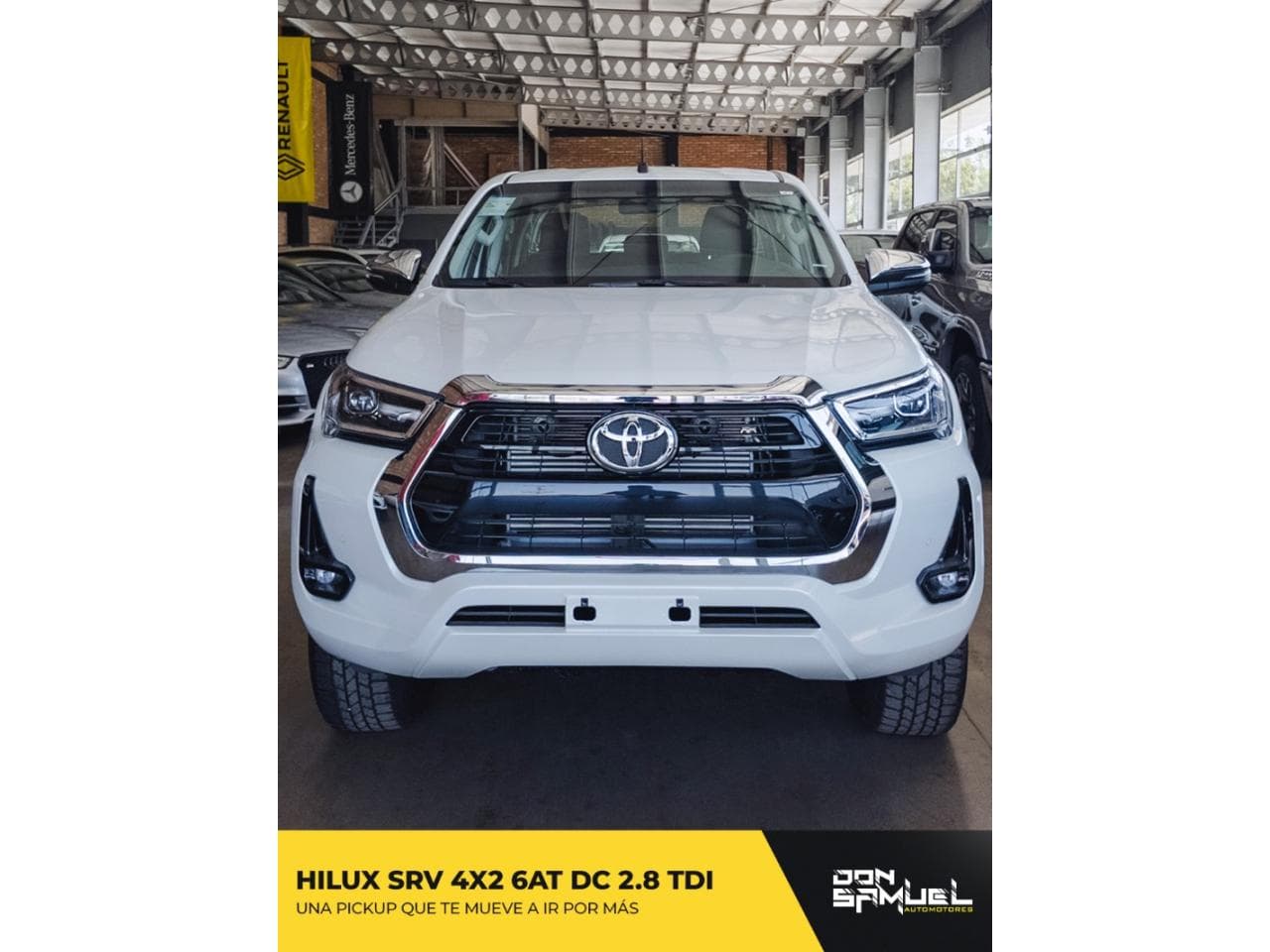 Toyota Hilux Srv 4x2 At - Okm - Entrega Inmediata