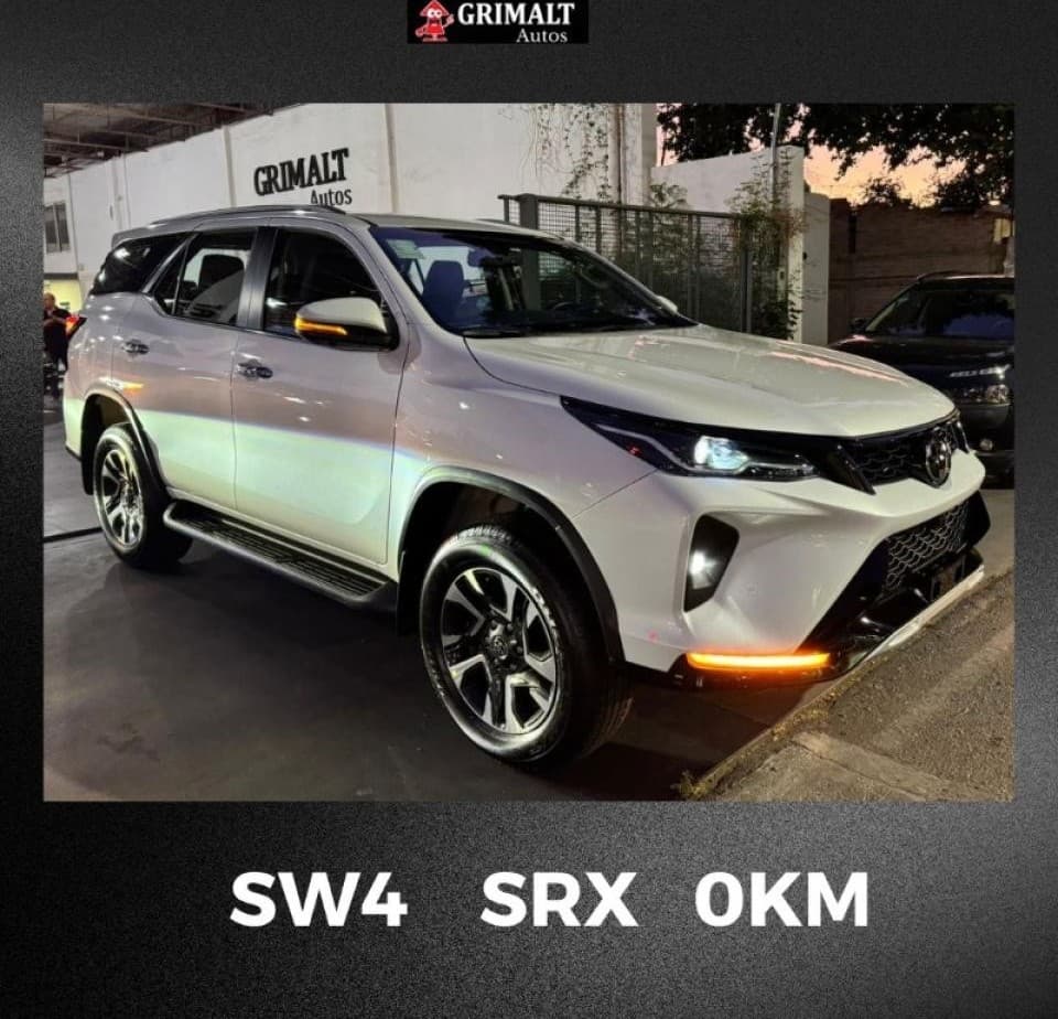 Sw4 2.8 Di Srx 4x4 0km Entrega Inmediata