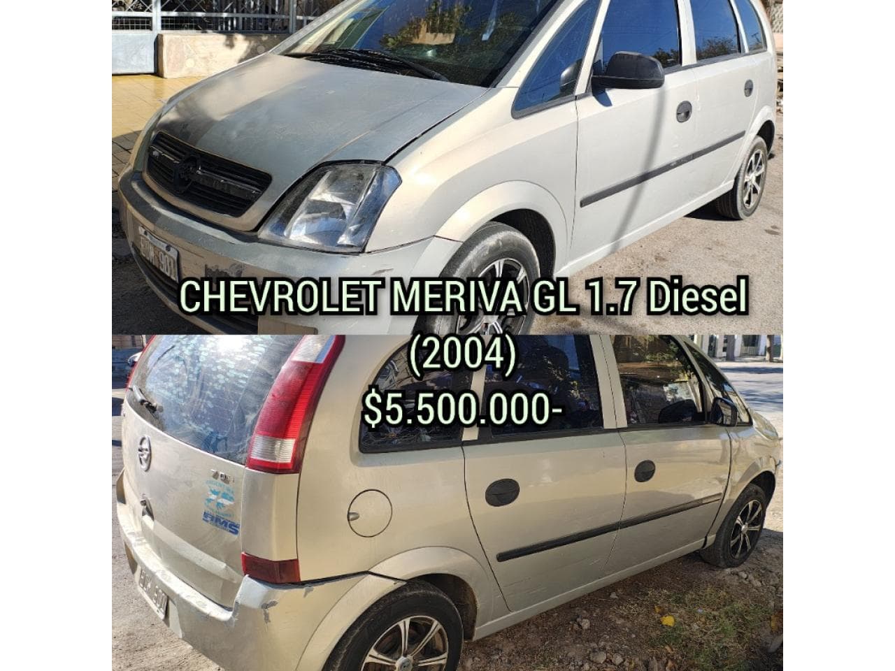 ⭐ Chevrolet Meriva 1.7 Diesel (2004)