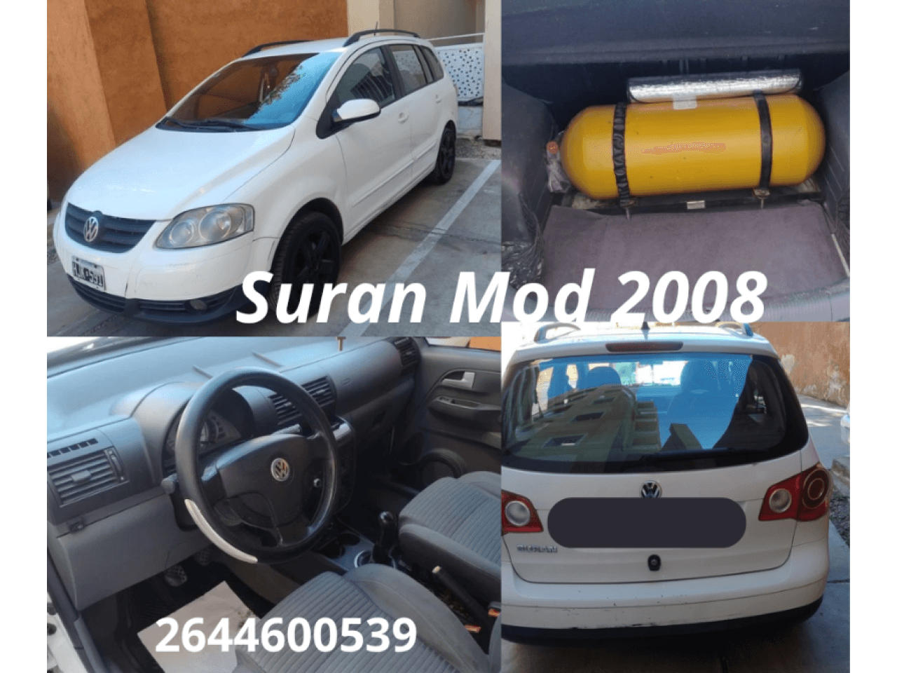 Volkswagen Suran 2008 Gnc