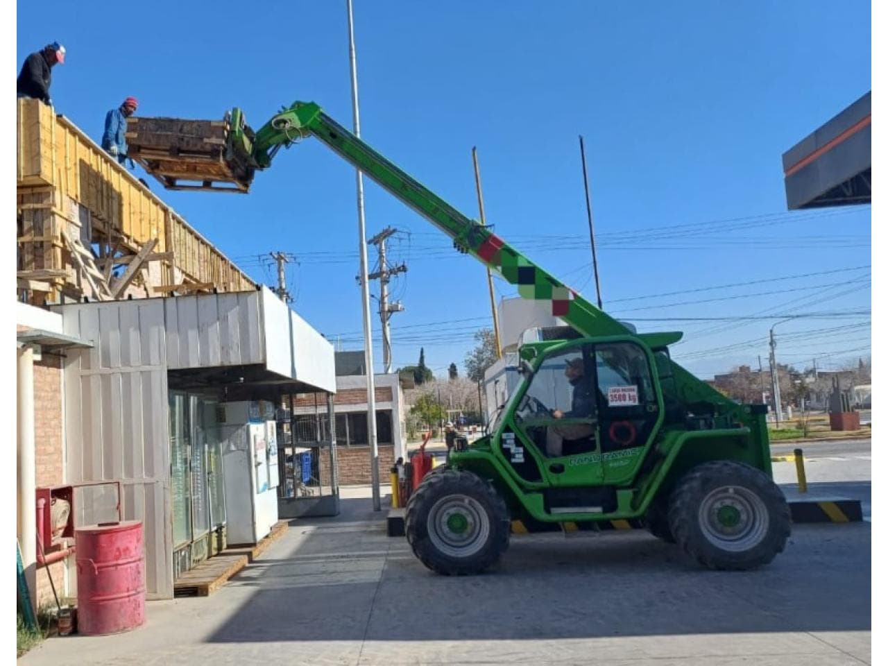 Manipulador Merlo Panorámic Italiano Año 2012 Motor Deutz 3500 Kg Con 4300hs.