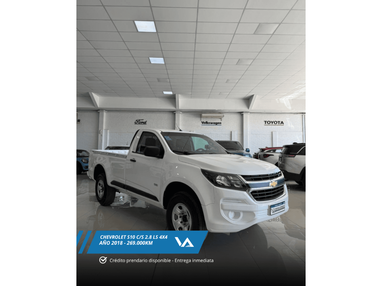 Chevrolet S10 Ls 4x4 Año 2018