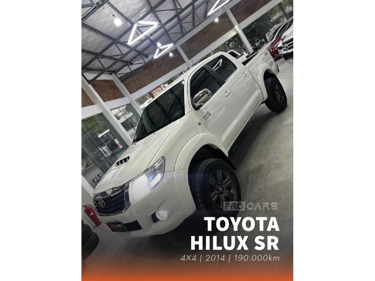 Toyota Hilux Sr 4x4 2014