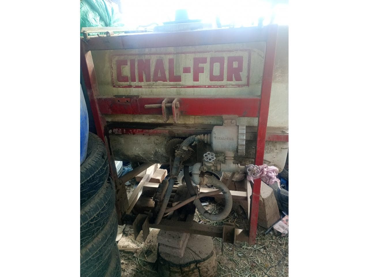 Fumigadora De 600l Para Tractor Con 3 Puntos