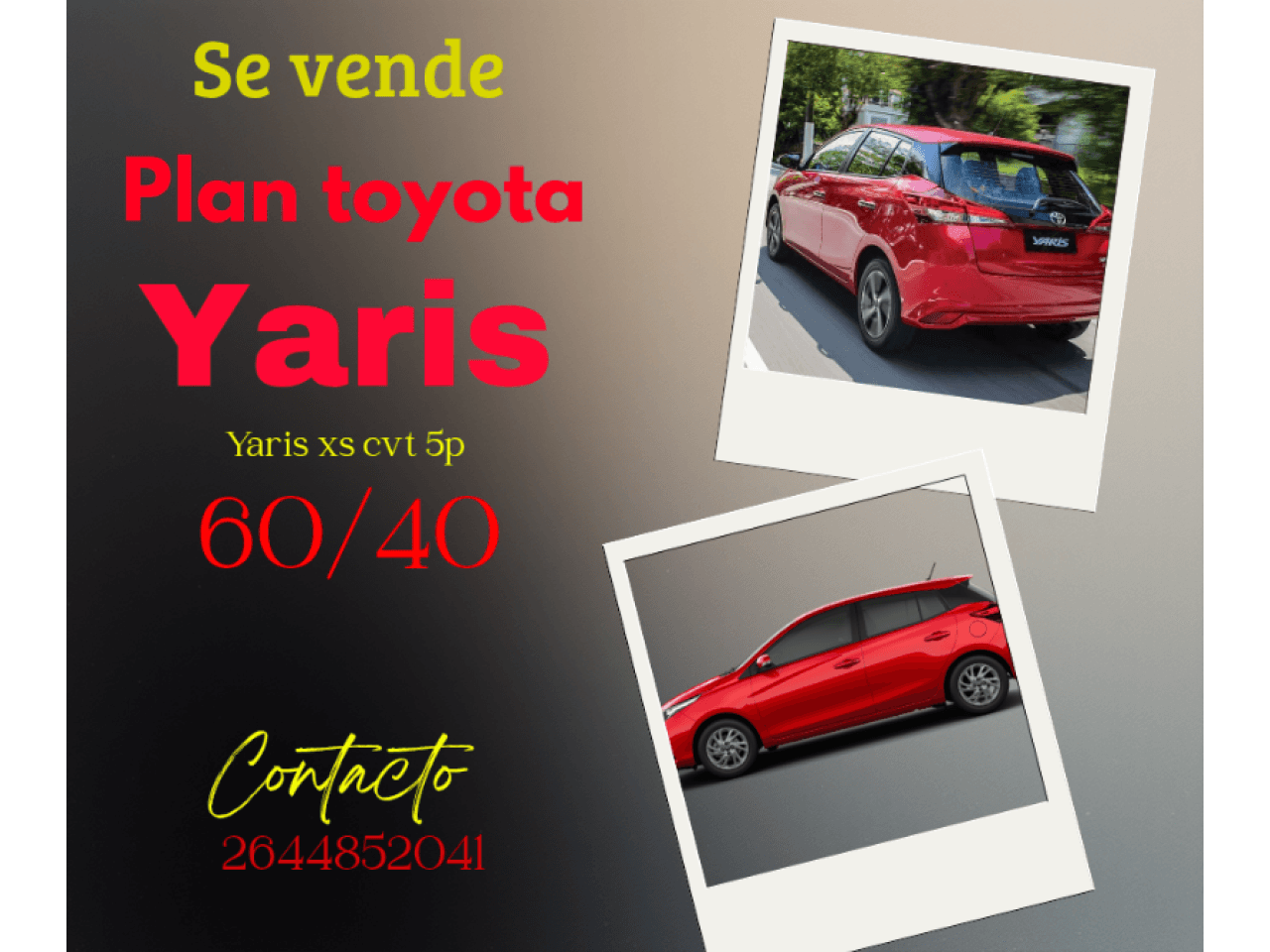 Plan Toyota Yaris