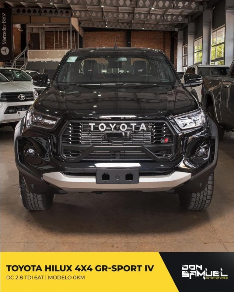 Toyota Hilux 4x4 Dc Gr - Sport Iv 2,8 Tdi 6at Okm