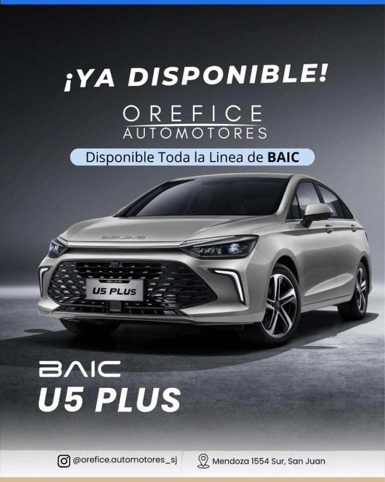 ⚡ Baic U5 Plus - Disponemos De Las Mejores Opciones De Financiación Con Tasa Fija Y Uva 🏦🤝🏽