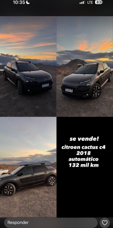 Citroen C4 Cactus 2018 Automatico