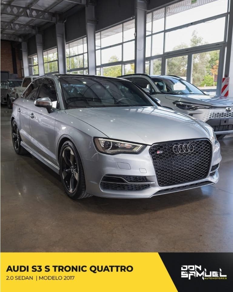 Audi S3 2,0 Sedan S Tronic Quattro - Modelo 2017 -
