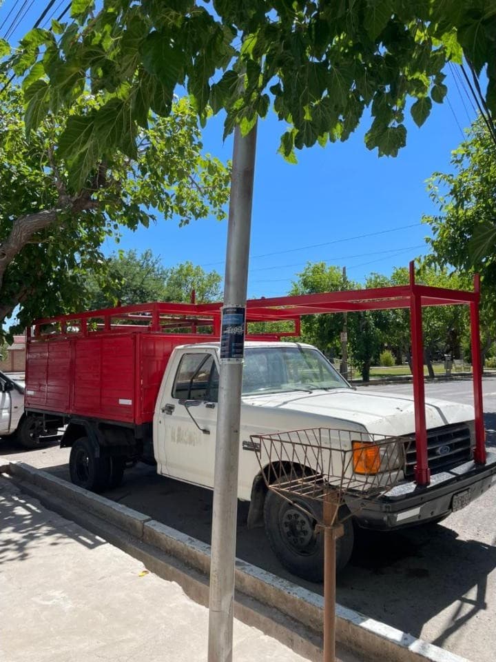 Ford F350 Año 1989, Perkins 6, Caja Quinta, Con Estructura Para Trasladar Hierros, Ideal Ferreteria O Fletes