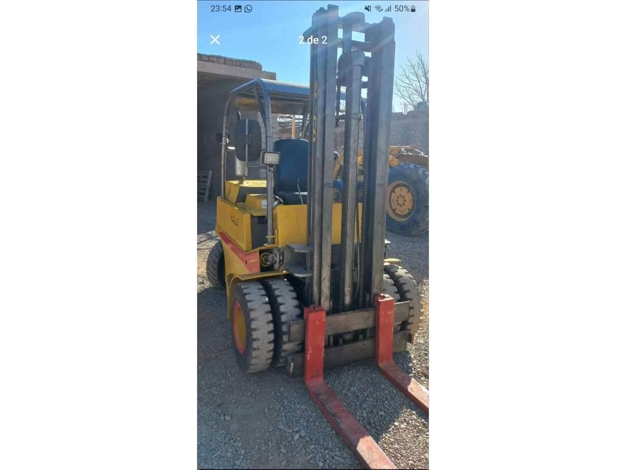 Autoelevador Yale P/4 Tn