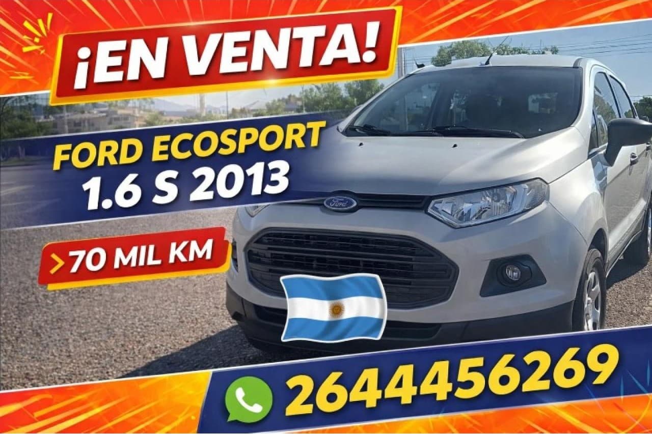 Ford Ecosport S 1.6 2013