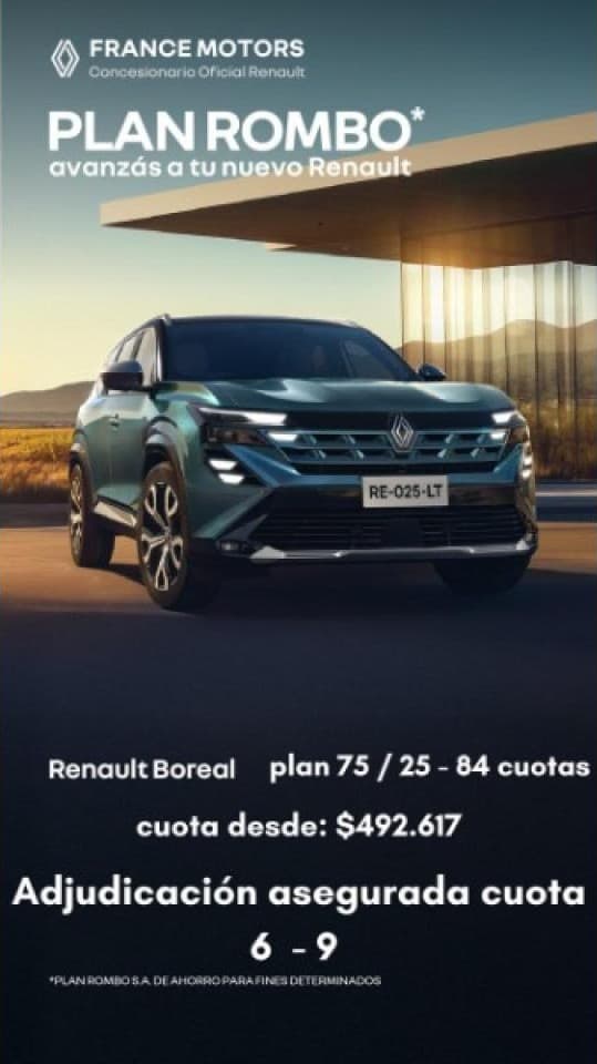 Renault Boreal Evolution 2026