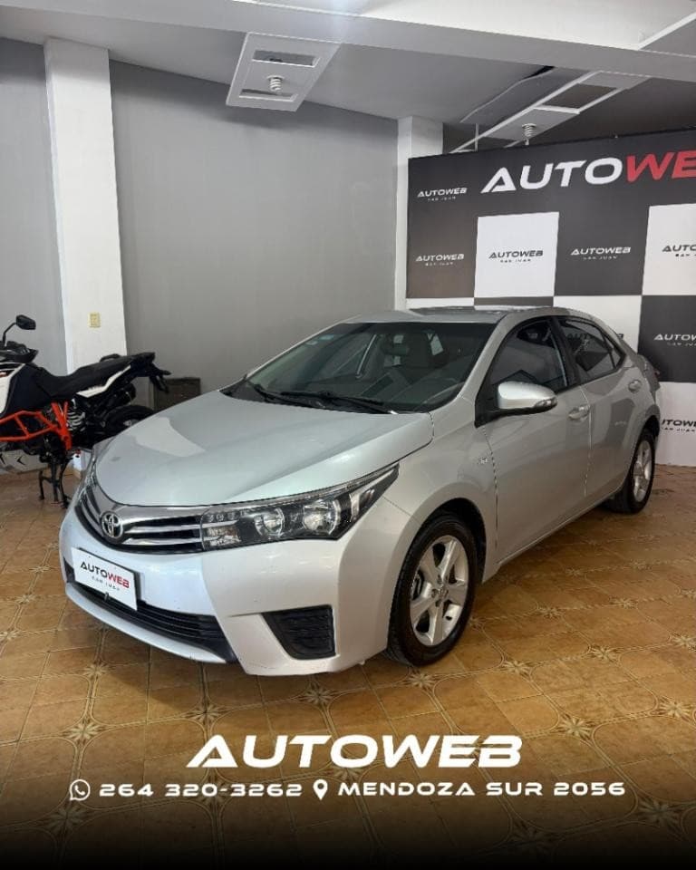 Toyota Corolla Xli Cvt 2015