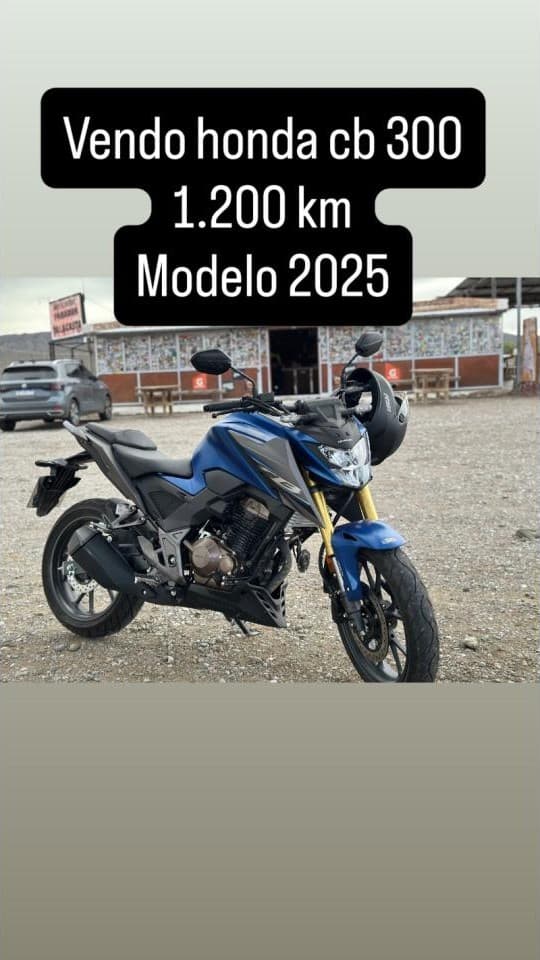 Honda Cb 300 1.400km Igual A Nueva