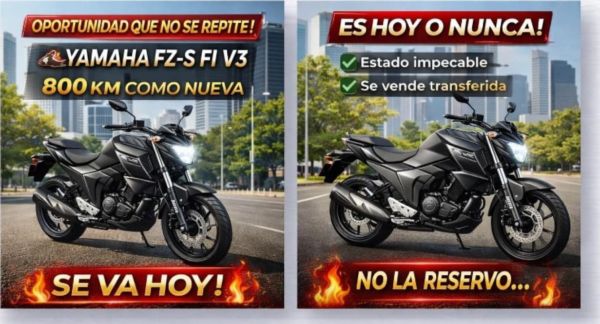 Vendo Yamaha Fz-s Fi V3