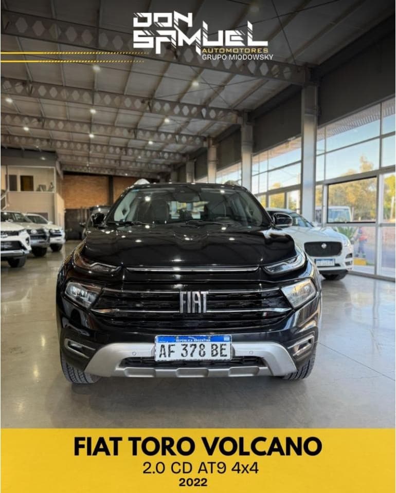 Fiat Toro Volcano 2,0 Cd At9 4x4 Modelo 2022