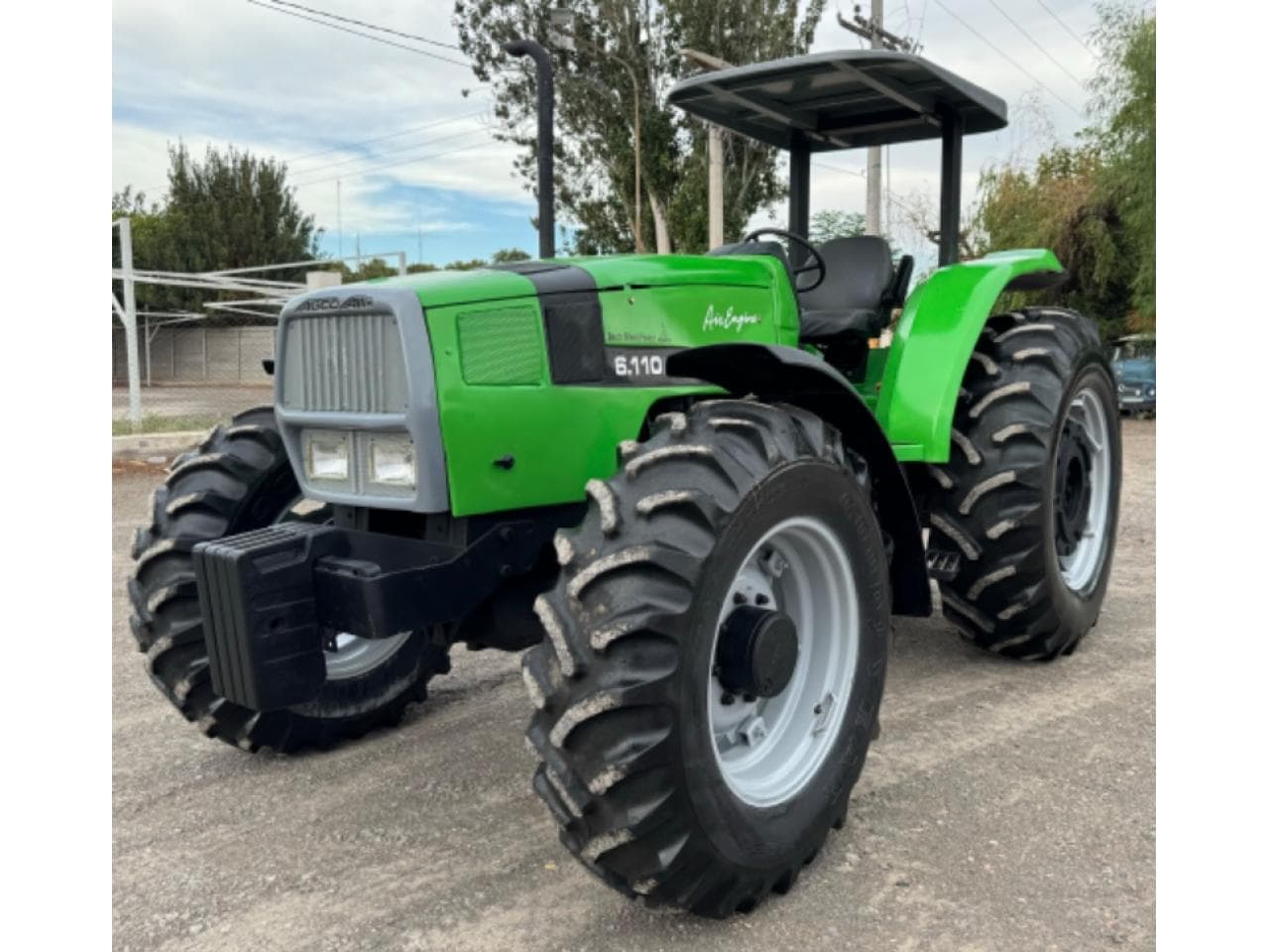 Tractor Agco Allis 6.110 4x4 Turbo Ref Aire 115hp 2012 Tercer Punto Control D/h Cubiertas Nuevas Impecable