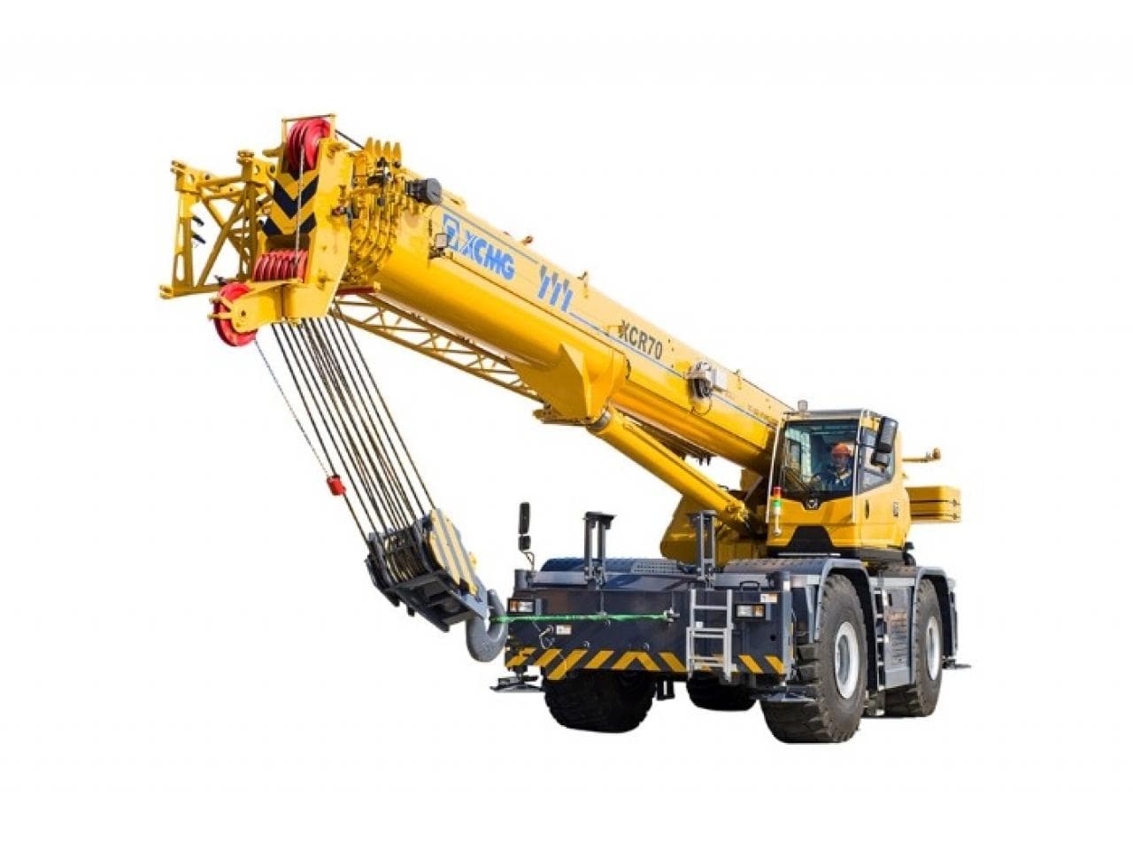 Grua Todo Terreno Xcmg Modelo Xcr70 - 4x4 - 70 Toneladas - Motor Cummins O Weichai Deutz - 0km