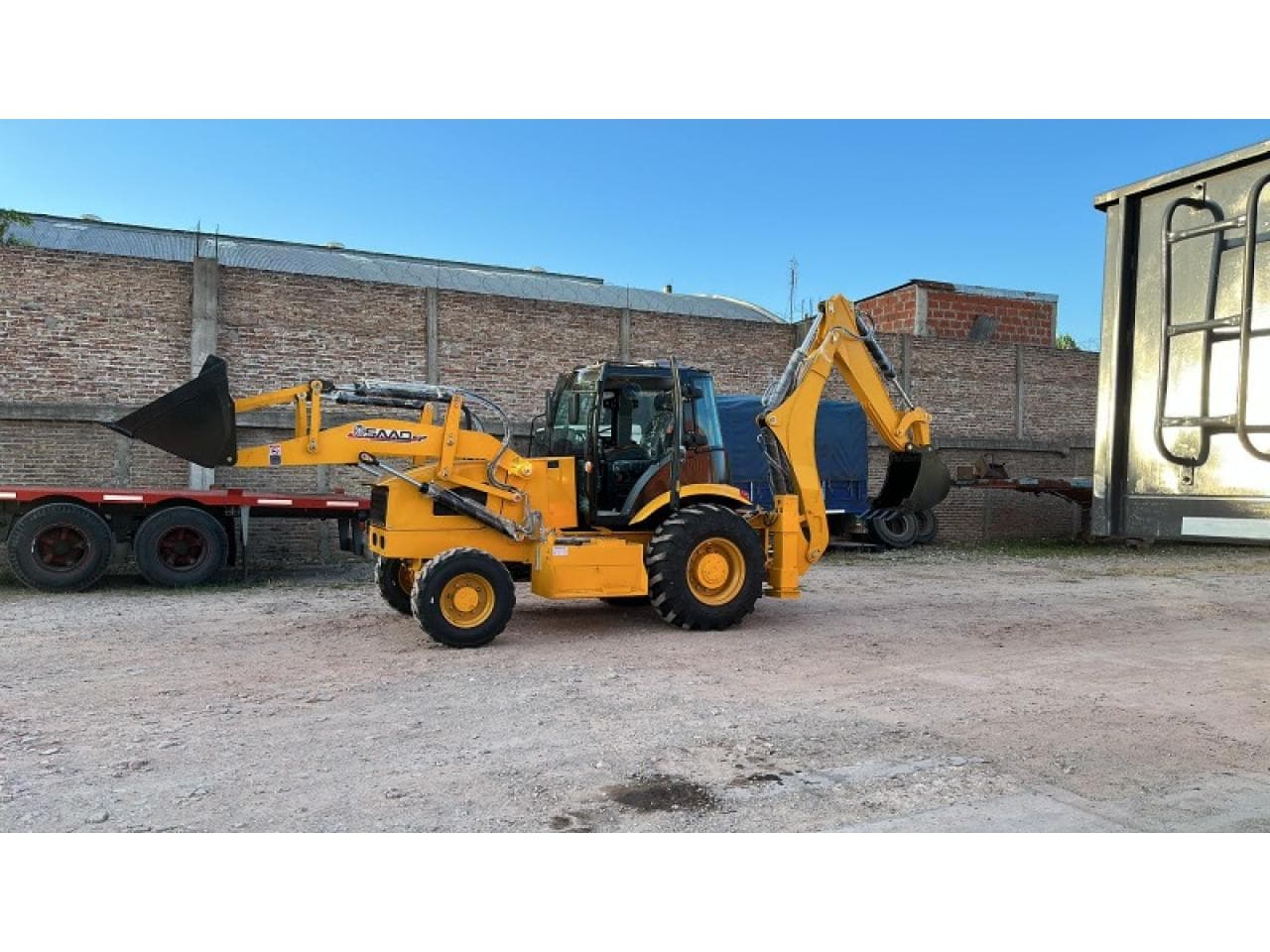 Retroexcavadora Saao Wz40-30c Nueva