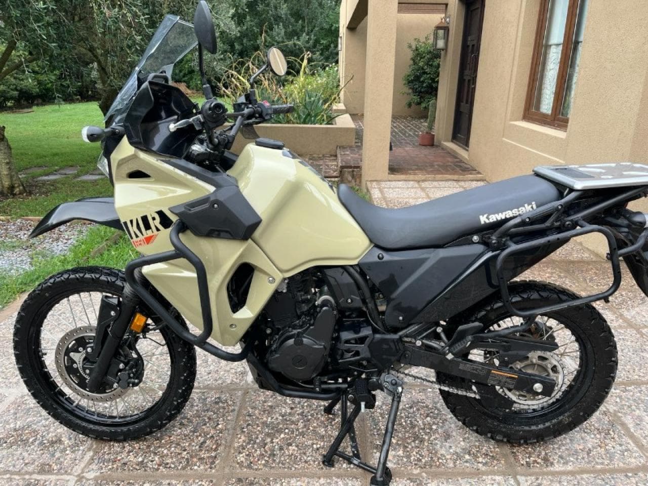 Klr 650 Calienta Puños Auxiliares Cubre Cárter Financió Algo
