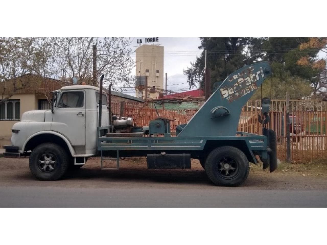 Camion Man Con Guinche De Pesados