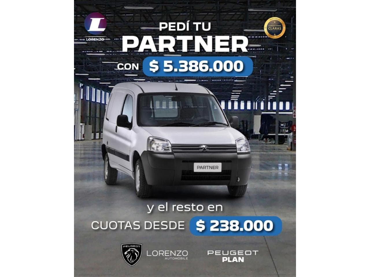 Peugeot Partner 1.6 Hdi, 2025