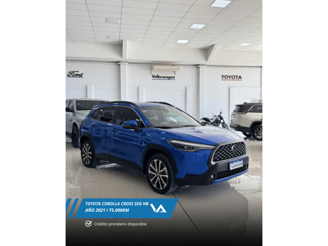 Toyota Corolla Cross 1.8 Seg Hybrid Año 2021