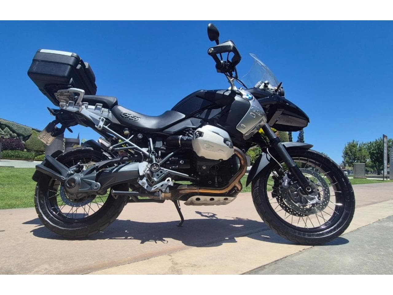 Bmw Gs 1200 Triple Black 2013 Con Solo  27.000 Km