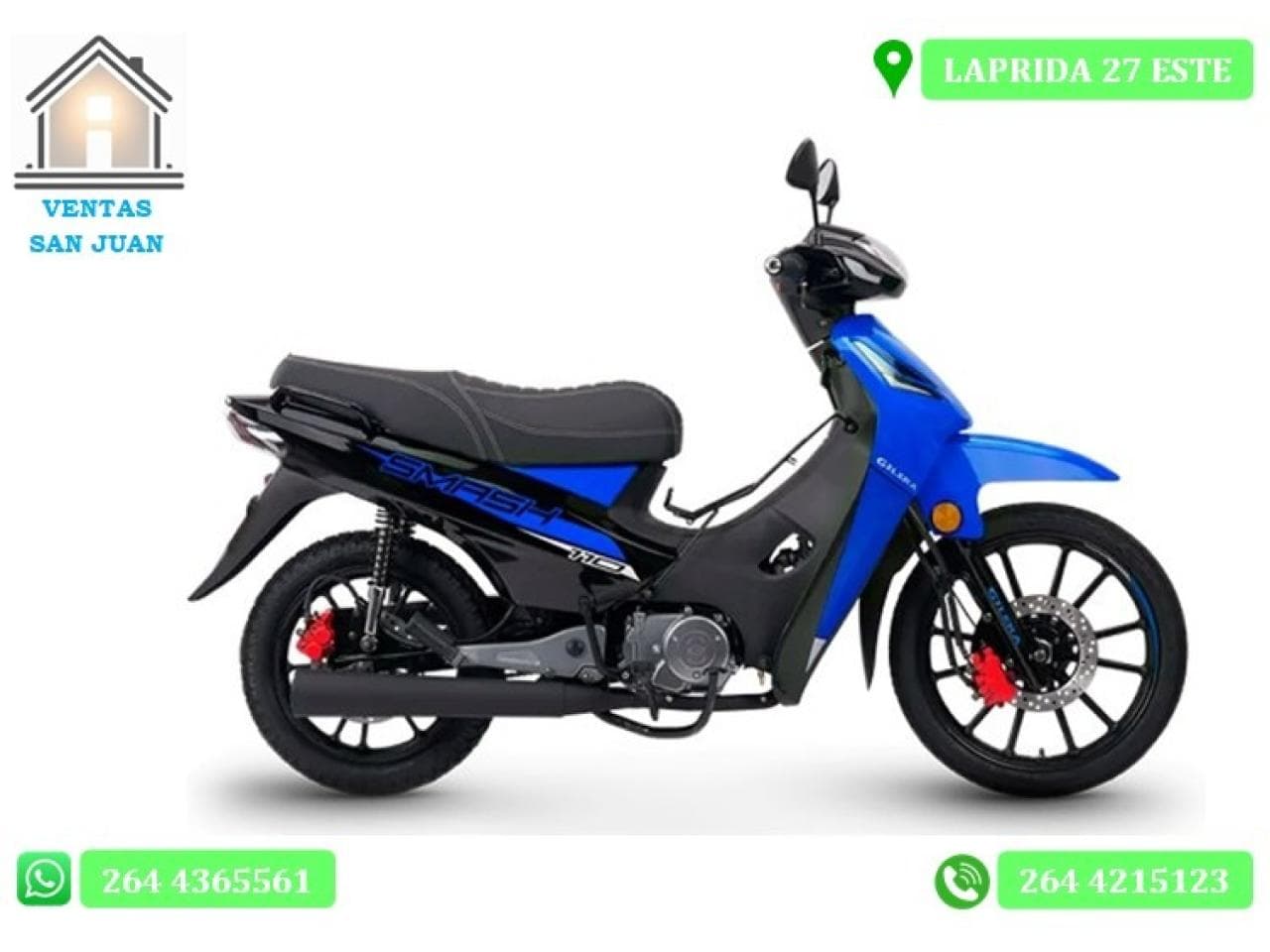 Moto 110 Nueva Smash Full Gilera 0km 2025