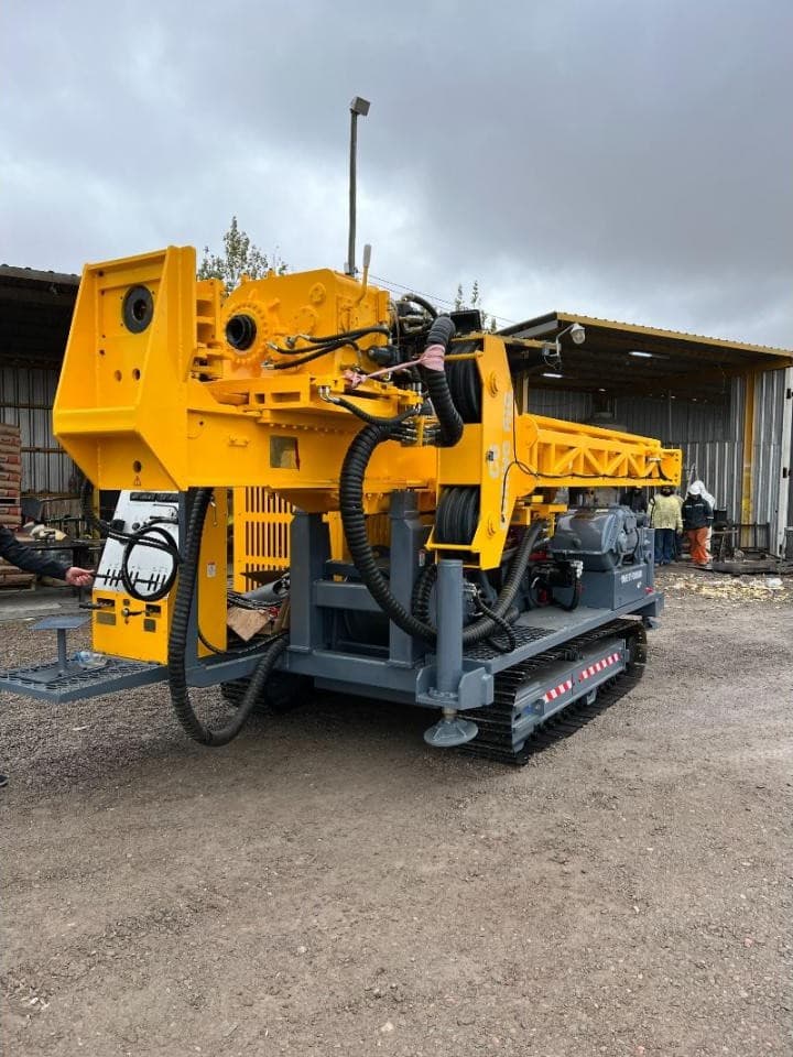 Perforadora Rotativa Sobre Orugas Xcmg C6 - Pq-hq-nq - 2500 M - Motor Cummins 6cta 240 Hp