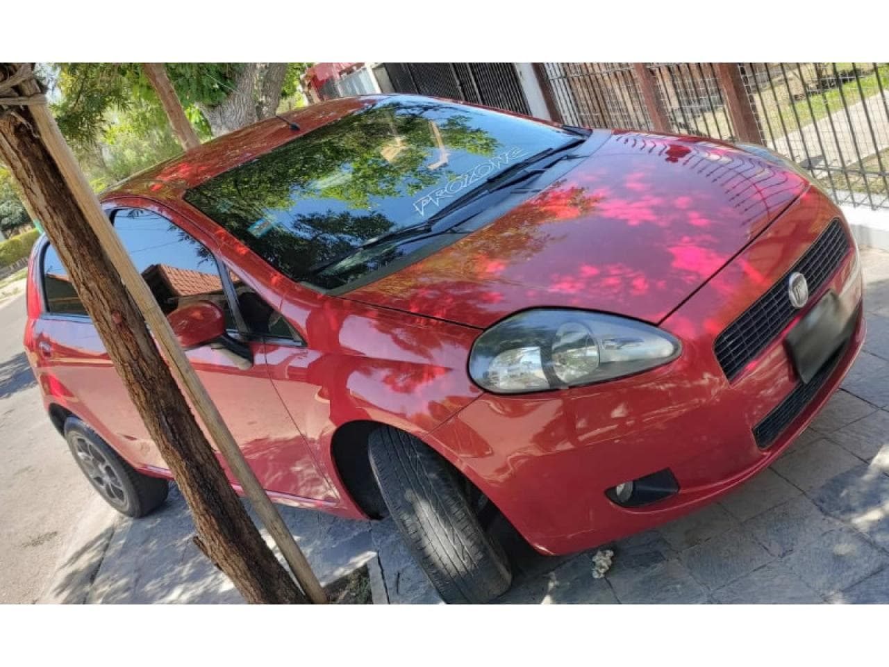 Fiat Punto 1.4 Año 2008, Aire Dirección Llantas. Levanta Vidrios. Impecable