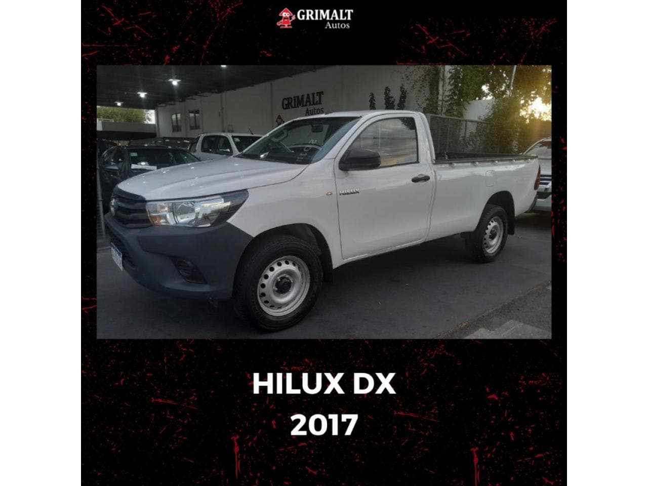 Hilux 2.4tdi C/s Dx 2017 único Dueño