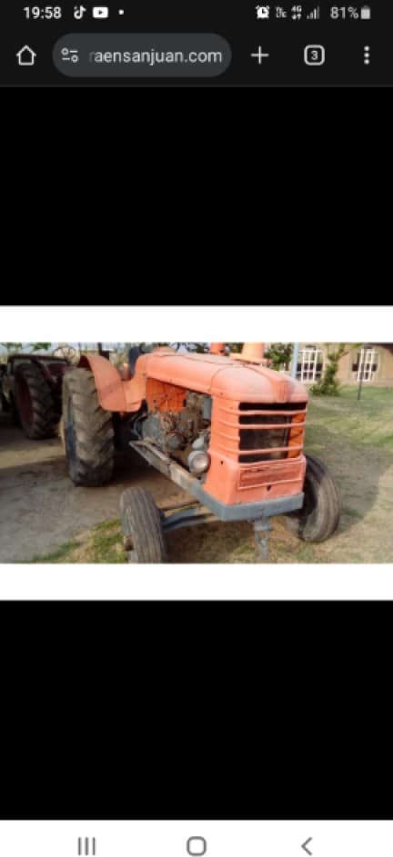 Tractor Fiat 780 Solo De Tiro