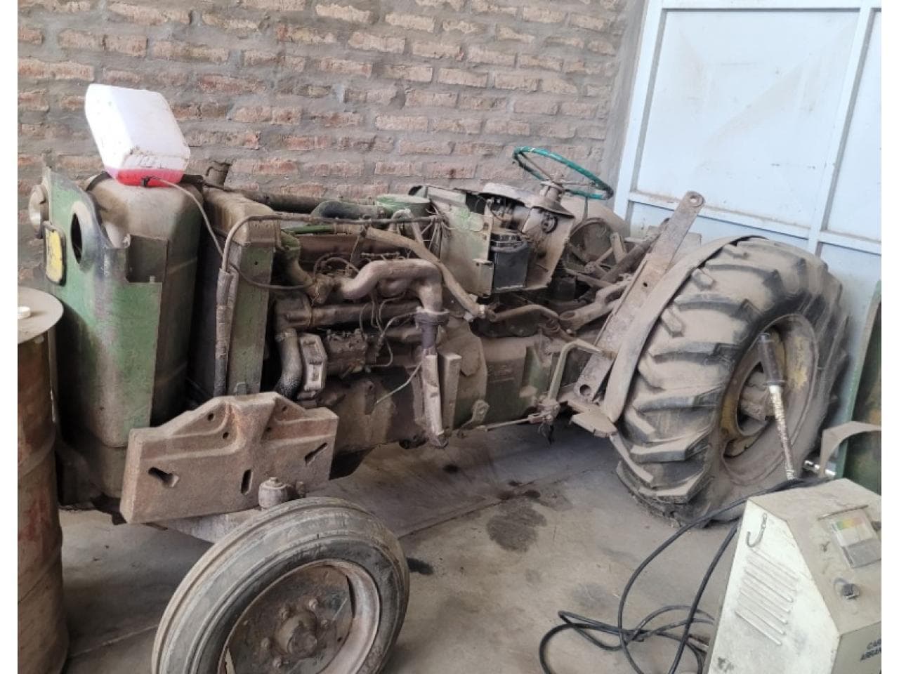 Tractor Jon Deere 1420 , Parralero Con Fumigadora