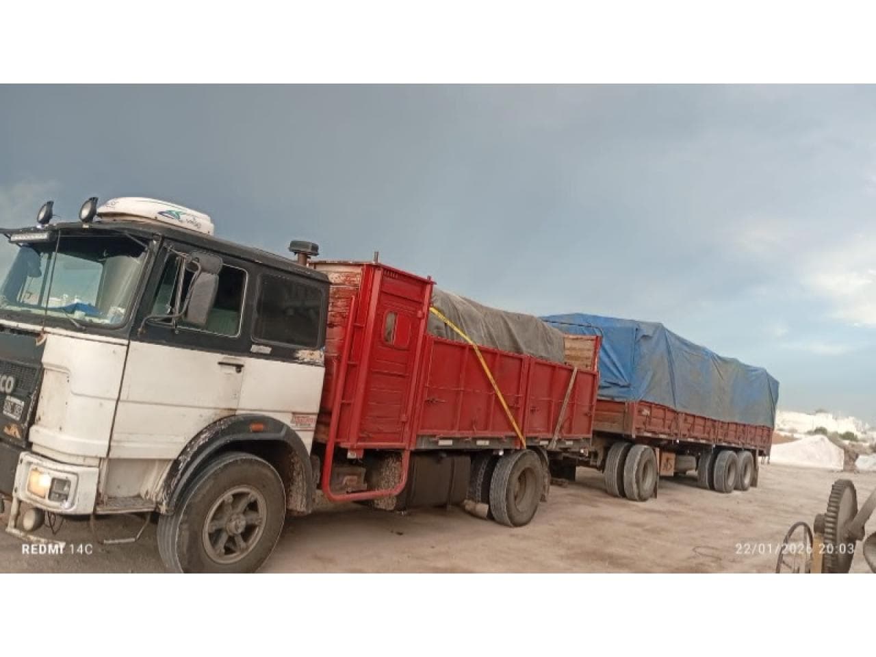 Fiat 619 Y Acoplado Maldonado