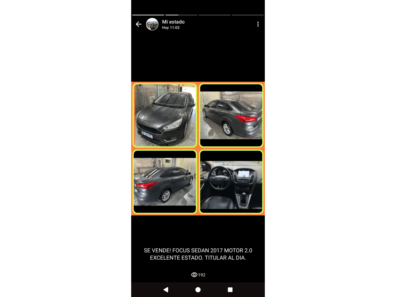 Ford Focus Se Sedan 2.0 2017